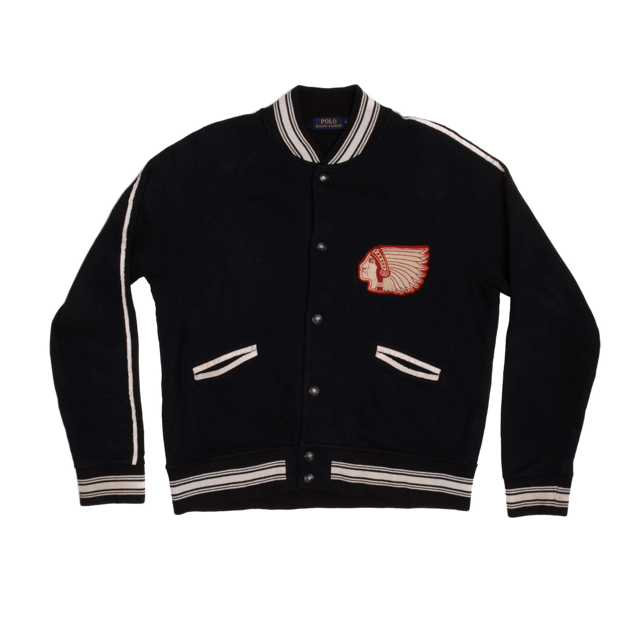2024年冬【法人向けお歳暮】 VINTAGE POLO SIZE JACKET CHIEF INDIAN VARSITY LAUREN RALPH トップス
