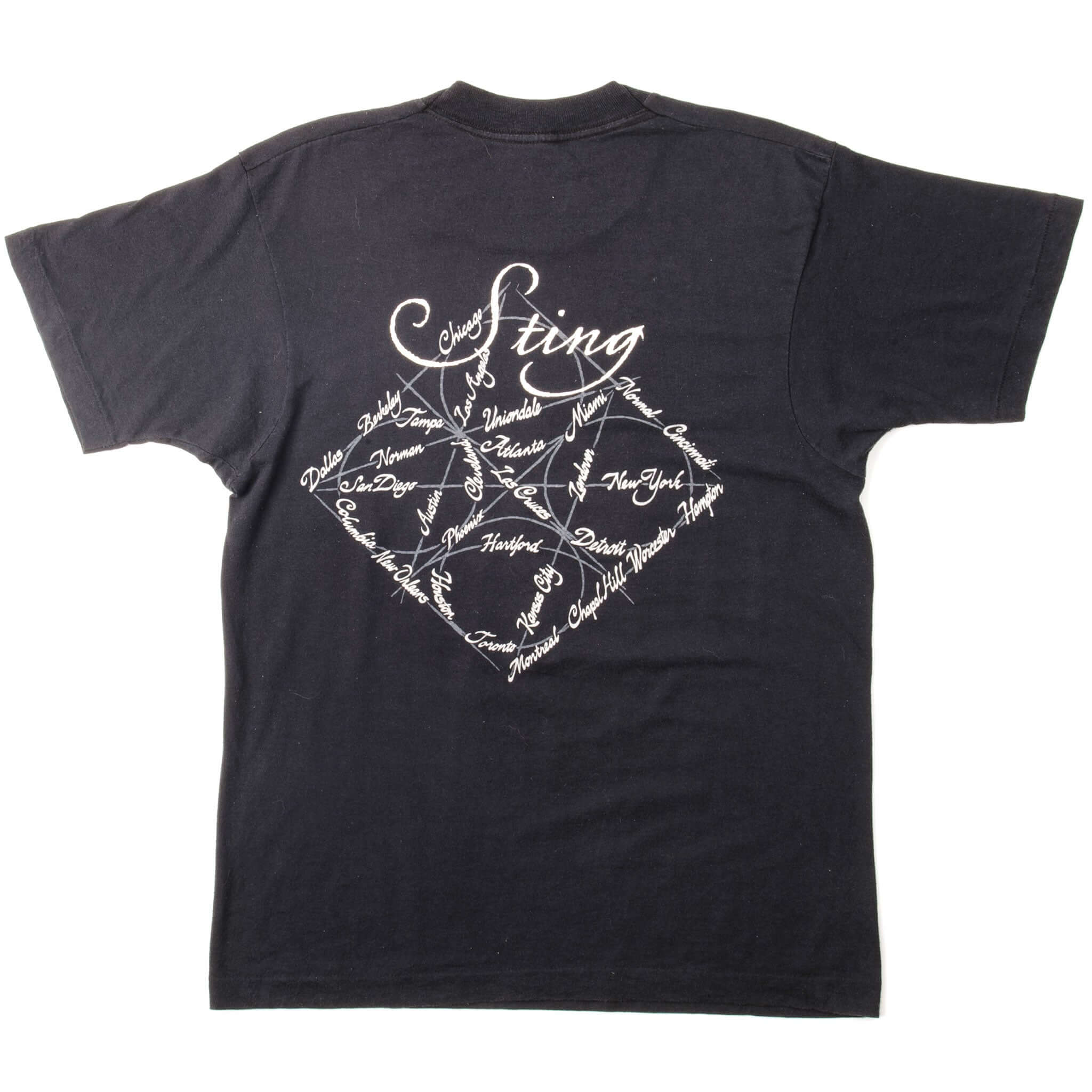 VINTAGE STING THE SOUL CAGES TEE SHIRT 1991 SIZE MEDIUM MADE IN USA