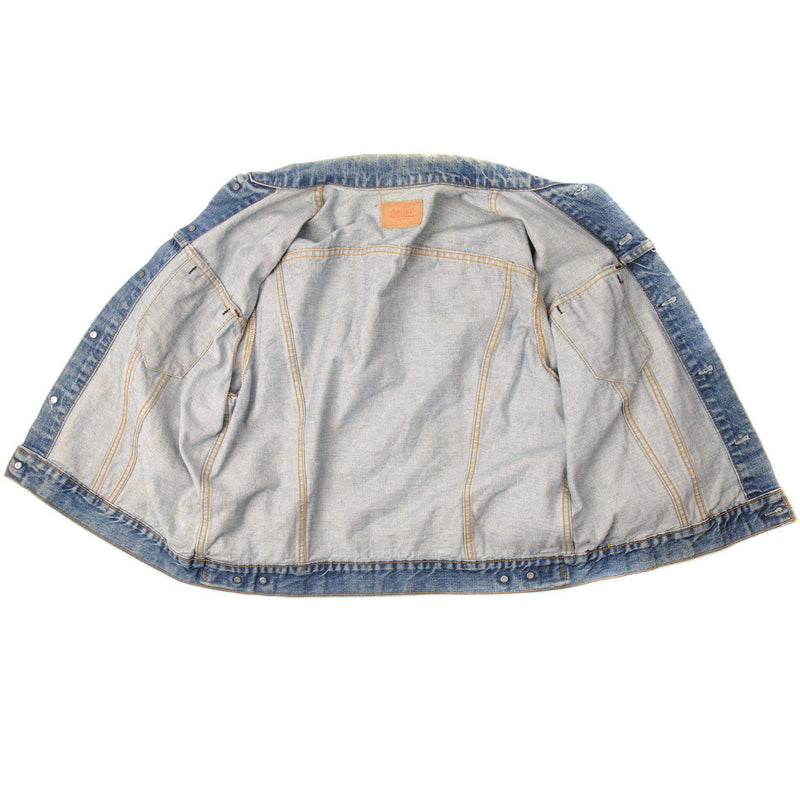 VINTAGE LEVIS JACKET SINGLE STITCH SIZE 46 MADE IN USA