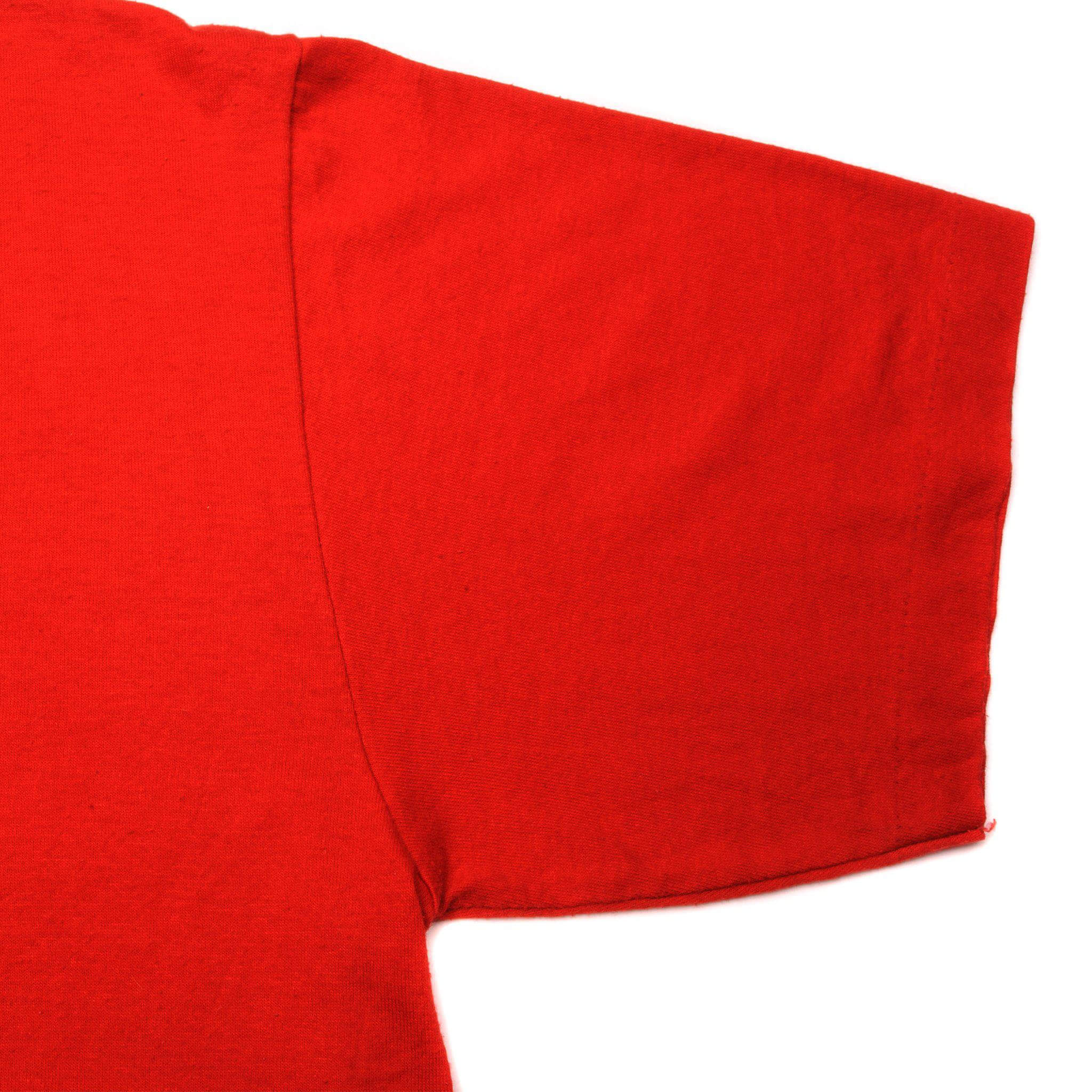 VINTAGE INDIANA UNIVERSITY BASKETBALL CHAMPS TEE SHIRT 1981  LARGE MADE USA