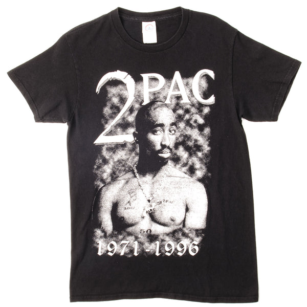 Vintage 2 Pac 1971-1996 Tee Shirt 90'S Size Small. BLACK
