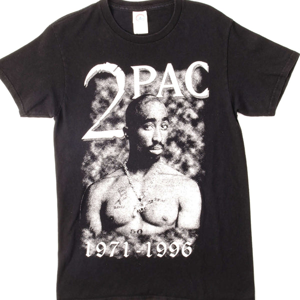 CAMISETA VINTAGE DE 2PAC TUPAC, AÑOS 90, TALLA PEQUEÑA