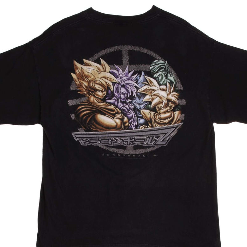 Vintage Dragon Ball Z With Goku Super Sayan and Piccolo Tee Shirt 1999 Size Large. Made In USA