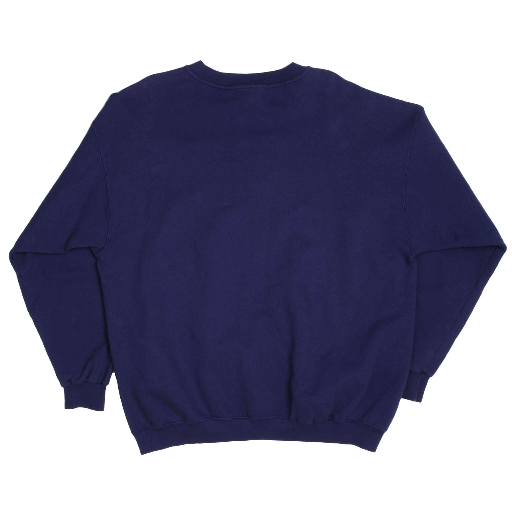 Vintage Blue Nike Swoosh Sweatshirt 90s Size XLarge Made In USA.