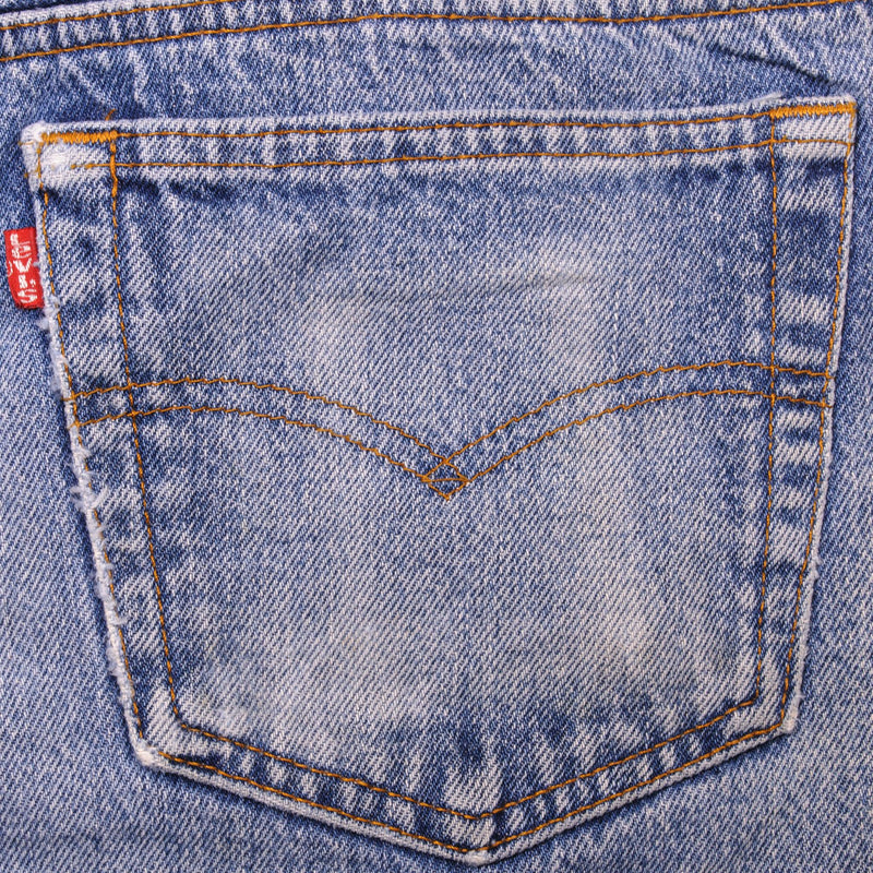 VINTAGE LEVIS 501 JEANS INDIGO SIZE W32 L30 MADE IN USA