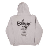 VINTAGE STUSSY HOODIE SIZE LARGE MADE IN USA