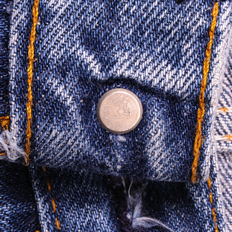 VINTAGE LEVIS 501 JEANS INDIGO SIZE W32 L30 MADE IN USA