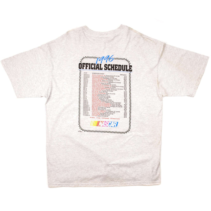 復古 NASCAR JEFF GORDON T 卹 1996 年尺寸 2XL 美國製造