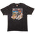 Vintage Harley Davidson Black Hills Rally Tee Shirt 1995 Size Large Made In USA. Black