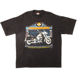 Vintage Harley Davidson Heritage Of Freedom Daytona Beach Bike Week 1994 Tee Shirt 1994 Size XL Made In USA. BLACK