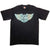 Vintage Iridescent Harley Davidson Tee Shirt 1990 Size Large Made In USA. BLACK