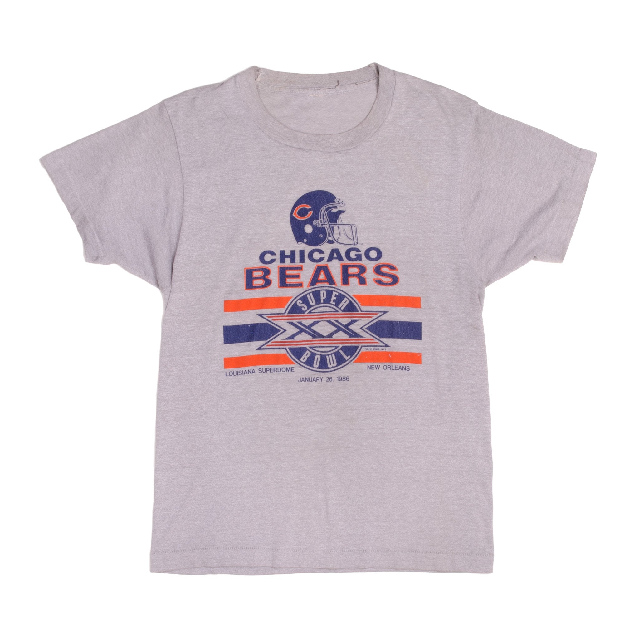 Little Earth 300632-BEAR-M Bowling Shirt Spare Chicago Bears - Medium