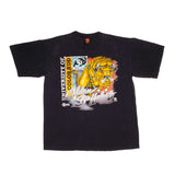 Vintage FBS University Of Colorado Golden Buffaloes Tee Shirt 1990s Size XL Made In USA With Single Stitch Sleeves.