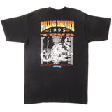 Vintage Pomona 1/2 Miles National Rolling Thunder 1995 Tee Shirt Size Large Made In USA. Black