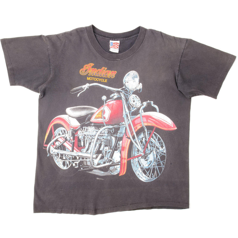 Vintage Indian Motocycle Tee Shirt 1995 Size Large Made In USA.