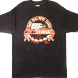 復古 BLACK HILLS MOTOR 經典 STURGIS T 卹 1992 年大尺碼美國製造
