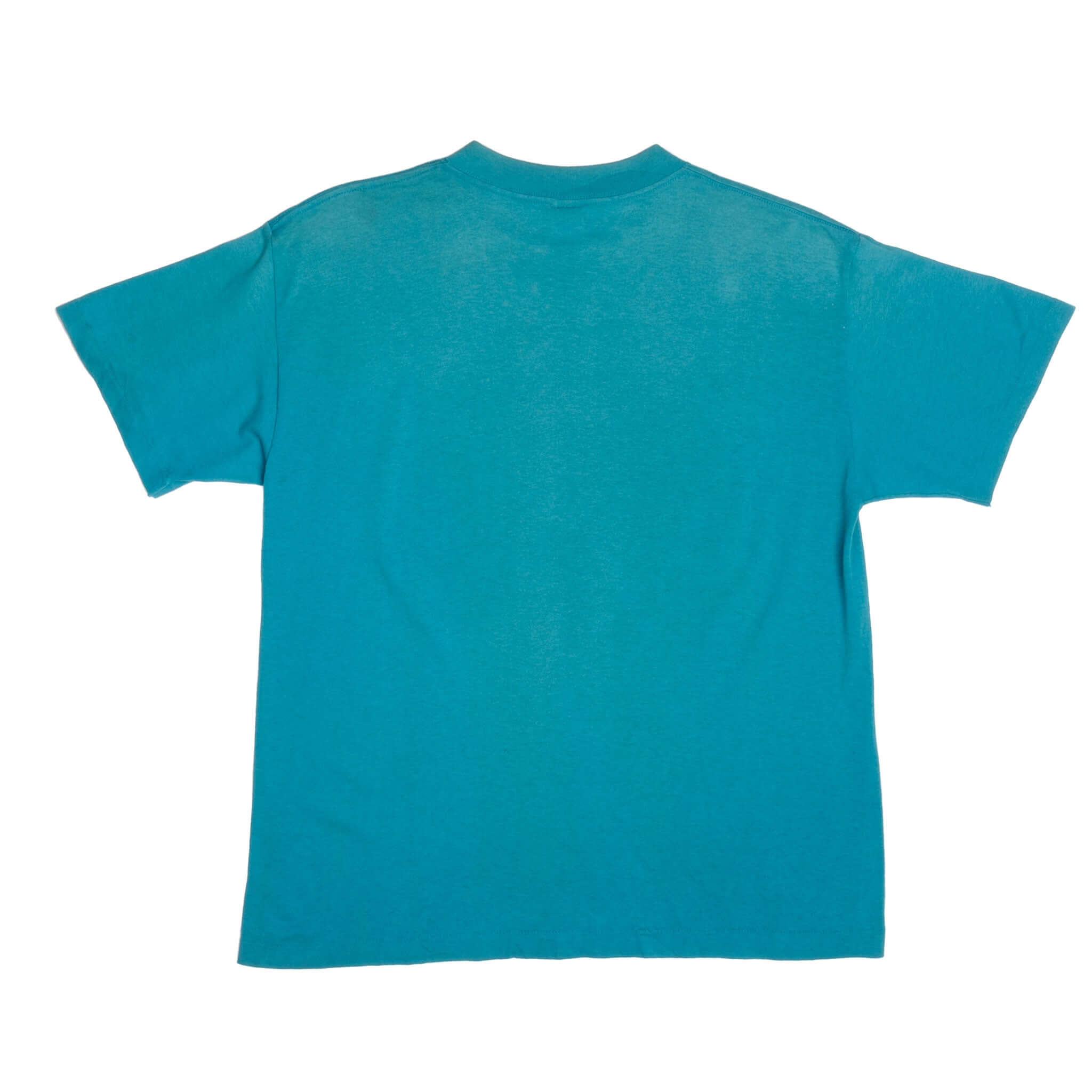 Vintage NHL San Jose Sharks Tee Shirt 1991 Size L With Single Stitch Sleeves. Made In USA. Trench