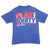Vintage National Football League New York Giants Riddell Tee Shirt 1991 Size Medium Made In USA With Single Stitch Sleeves.