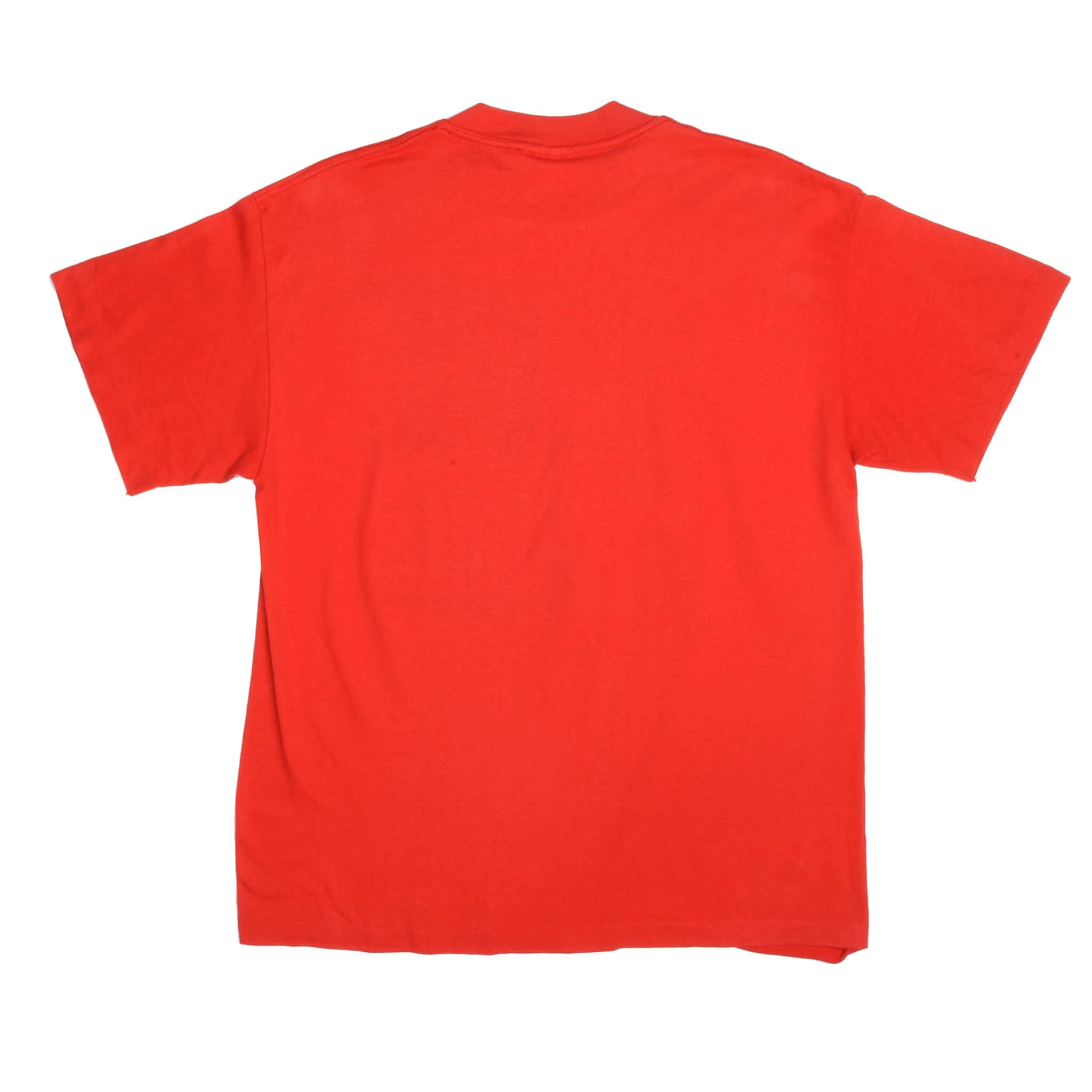 Vintage Red NBA Chicago Bulls 1991 1992 1993 World Champs Tee Shirt Size XLarge. Made In USA