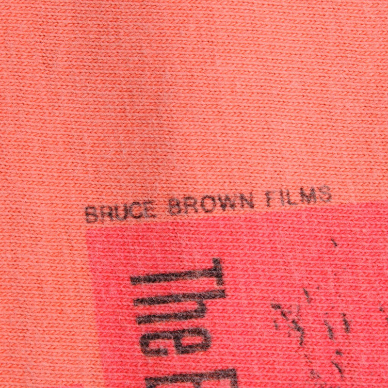 Vintage Crazy Shirt The Endless Summer Bruce Brown Films Tee Shirt 1980S Size XLarge Made In USA With Single Stitch Sleeves.