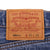 Beautiful Indigo Levis 501 Jeans 1990s Made in USA with a medium blue wash, a nice contrast of light and medium blue and some strong whiskers.  Size on Tag 35X38  ACTUAL SIZE 34X34  Back Button #524