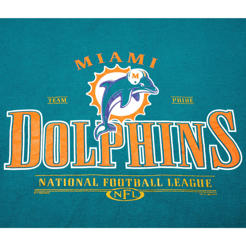 VINTAGE NFL MIAMI DOLPHINS SWEATSHIRT 1989 SIZE XL MADE IN USA