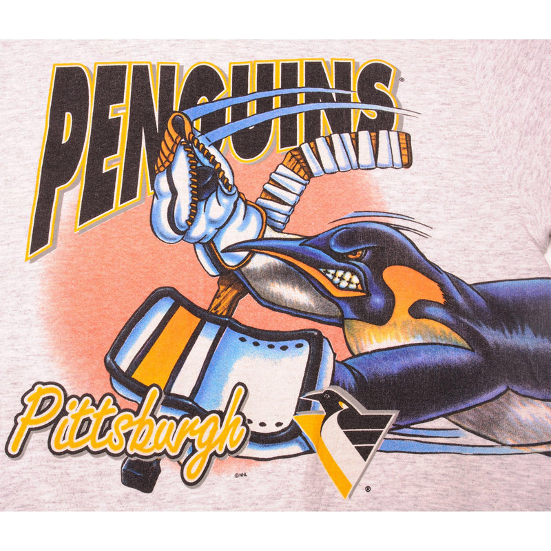 VINTAGE NHL PITTSBURGH PENGUINS SWEATSHIRT SIZE XL MADE IN USA