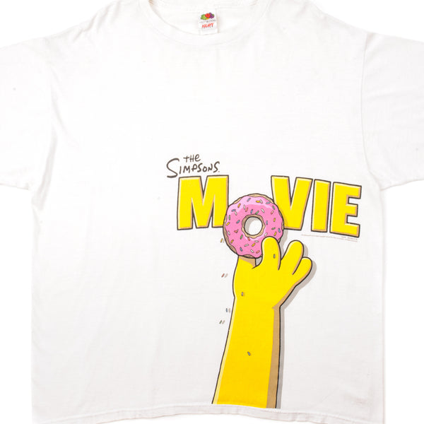 VINTAGE THE SIMPSONS MOVIE TEE SHIRT SIZE 2XL