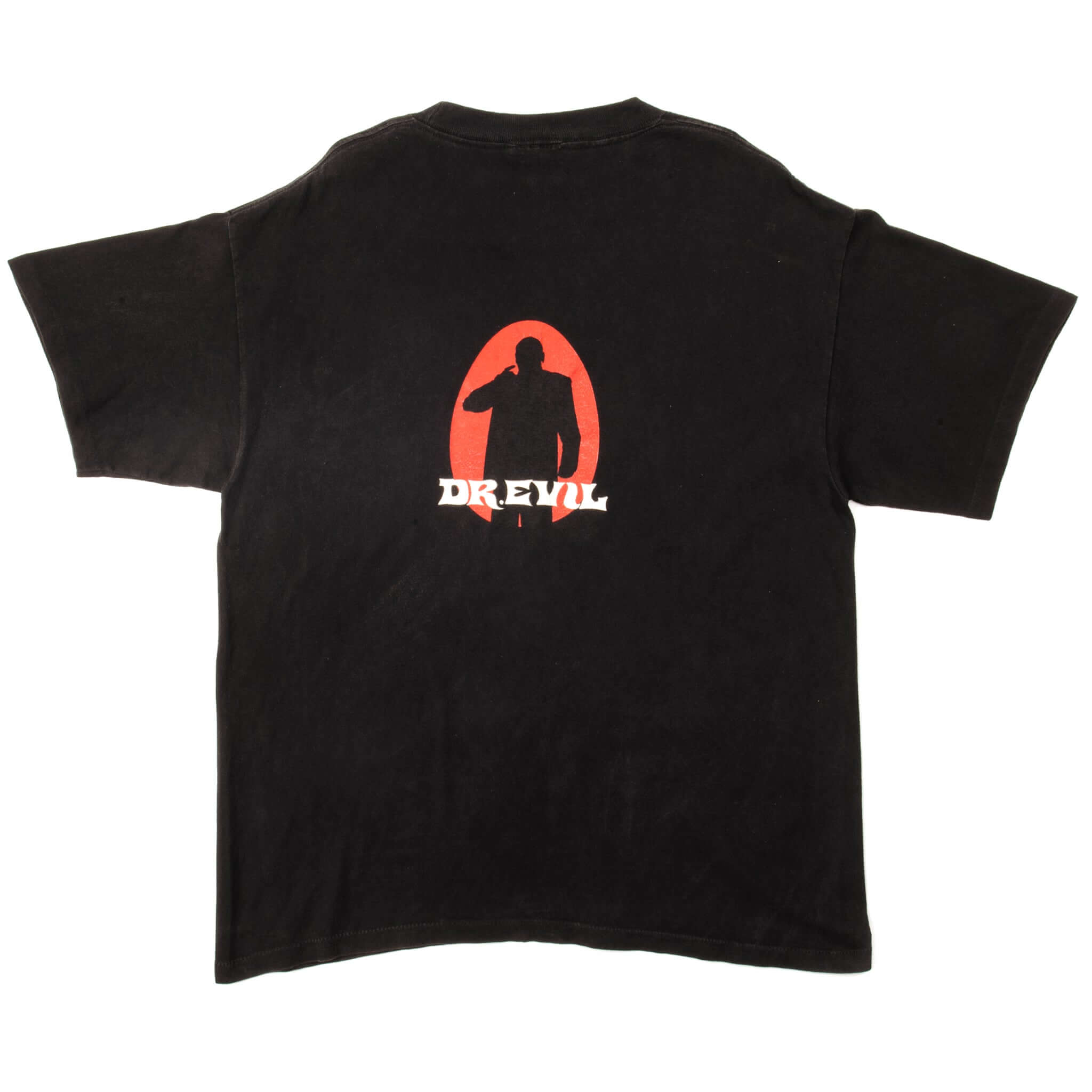 Vintage Austin Powers Dr. Evil Tee Shirt 1998 Size XL. BLACK