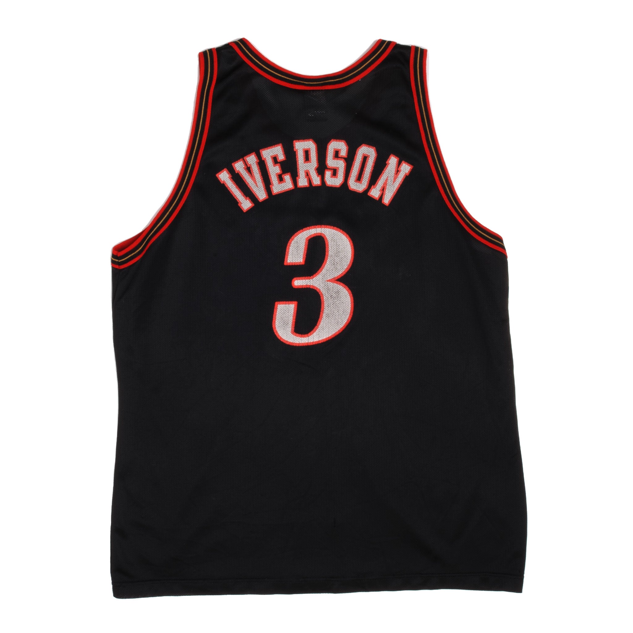 Philadelphia 76ers Allen Iverson jersey- Champion (Small) – At the