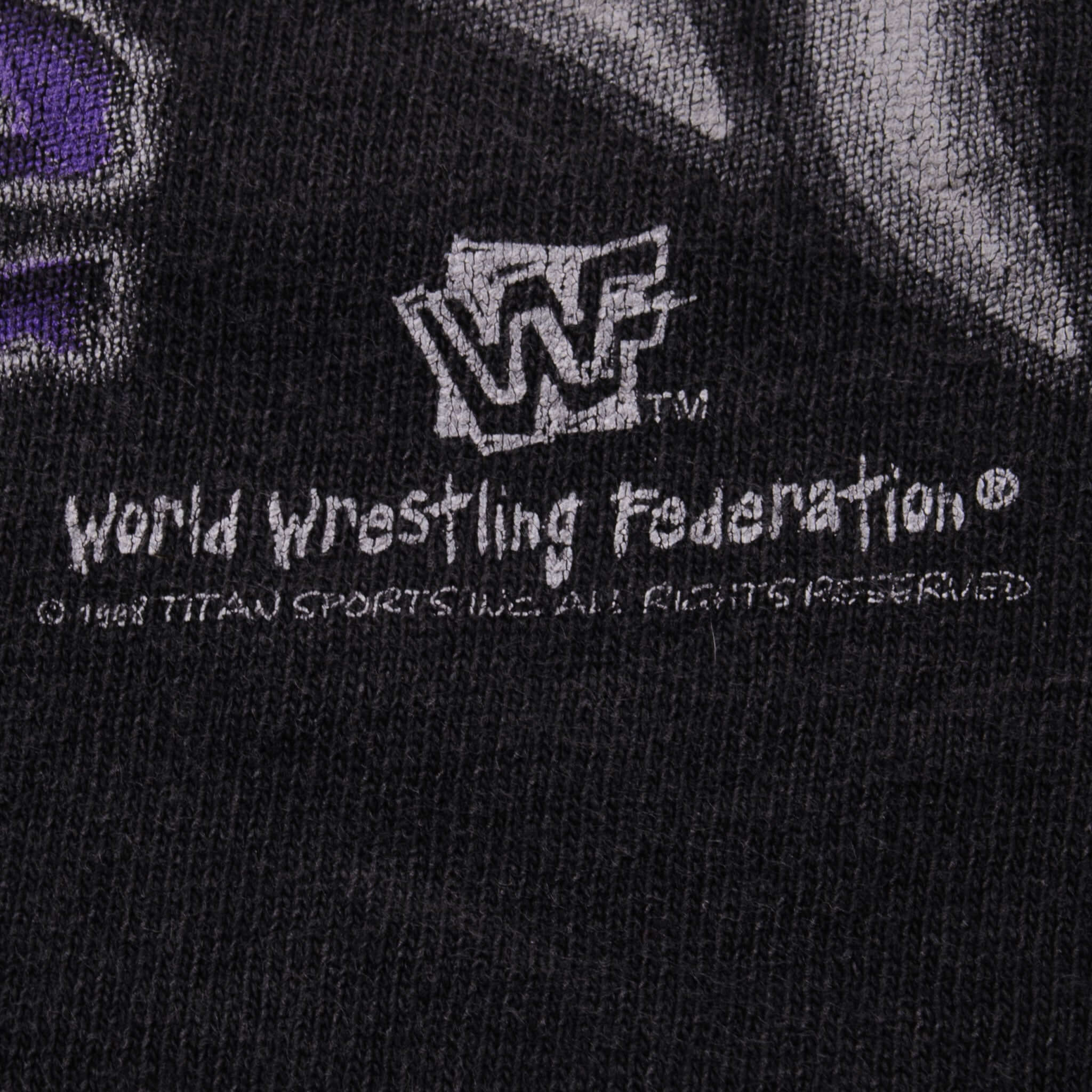 Vintage Wwf The Undertaker Burried Alive Tee Shirt 1998 Size XL 