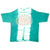 Vintage Tie-Dye Ocean Pacific Tee Shirt Size 2XL.