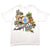 Vintage Animal Print Earth Day Every Day National Wildlife Federation Tee Shirt 1989 Size Medium Made In USA.