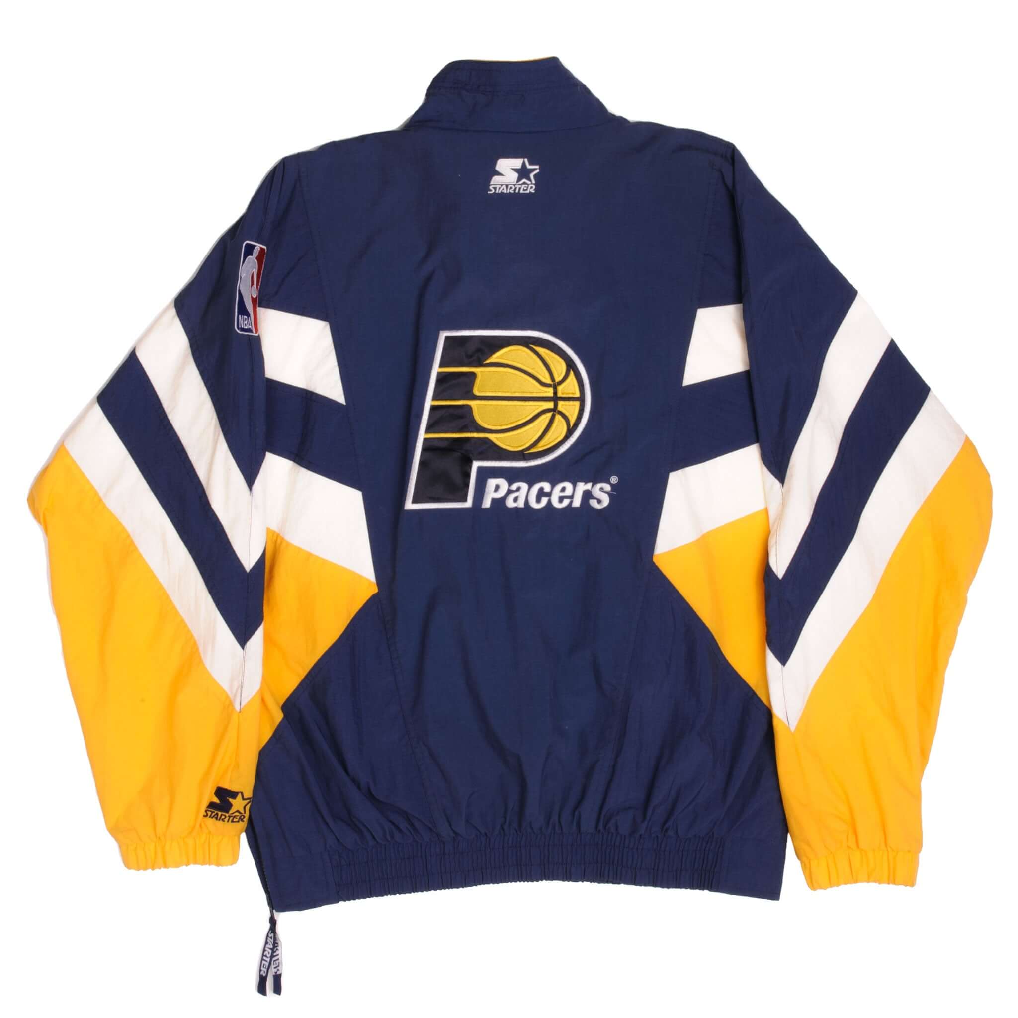 VINTAGE NBA STARTER INDIANA PACERS 1990S JACKET WINDBREAKER SIZE XL ...