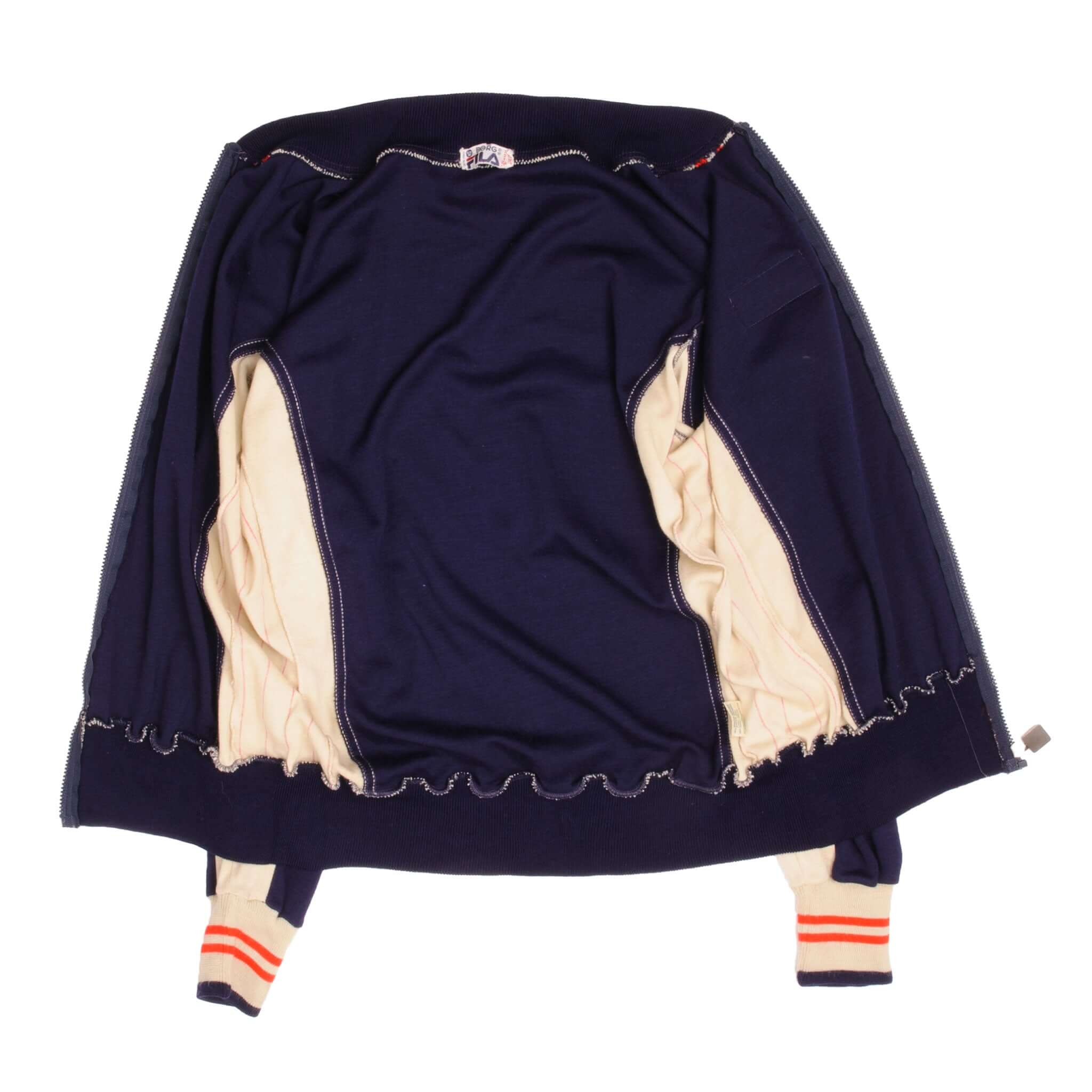 Vintage Fila Settanta Mk1 X Bjorn Borg Light Jacket 70S 80S Size 42 Large Made In Italy