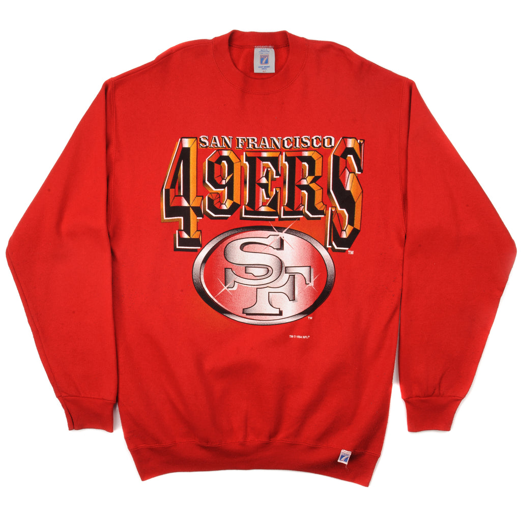 VINTAGE NFL SAN FRANCISCO 49ERS SWEATSHIRT 1994 SIZE XL MADE IN USA –  Vintage rare usa