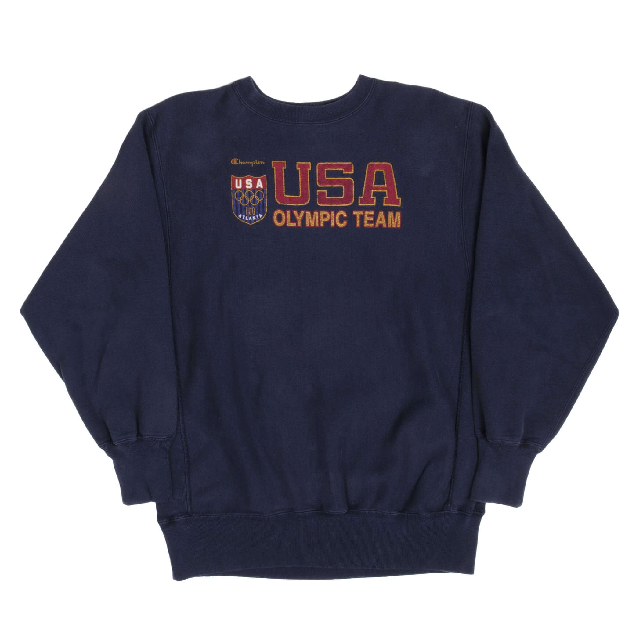 Vintage Champion Reverse Weave USA Olympic Team Sweatshirt 1996 Size Xl Made In USA