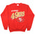 Vintage NFL San Francisco 49Ers Sweatshirt Size Medium Made In USA. RED