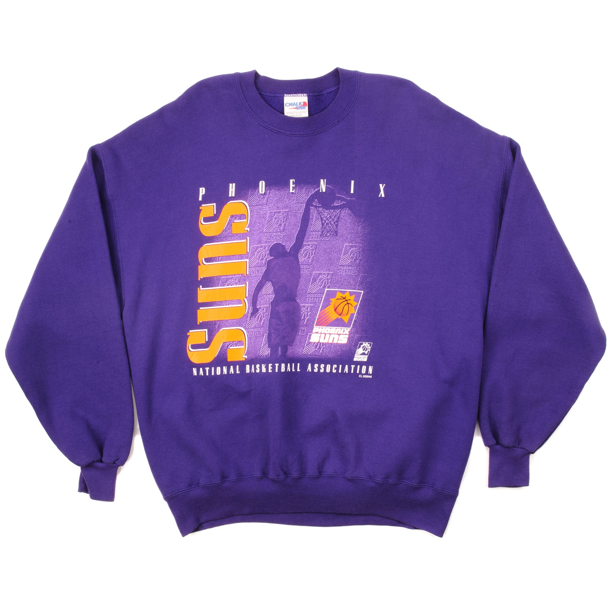 Vintage Nba Phoenix Suns Logo Sweatshirt Basketball Shirt 2022–23