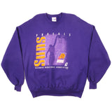 Vintage NBA Phoenix Suns Sweatshirt Size 2XL Made In USA. PURPLE