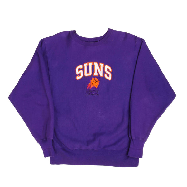 VINTAGE NBA REVERSE WEAVE CHAMPION PHOENIX SUNS SWEATSHIRT 1990S LARGE MADE USA