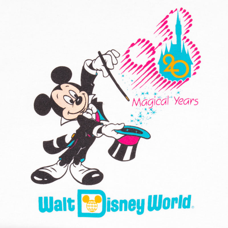 Vintage Walt Disney World 20 Magical Years 90S Sweatshirt Size Xl Made In USA