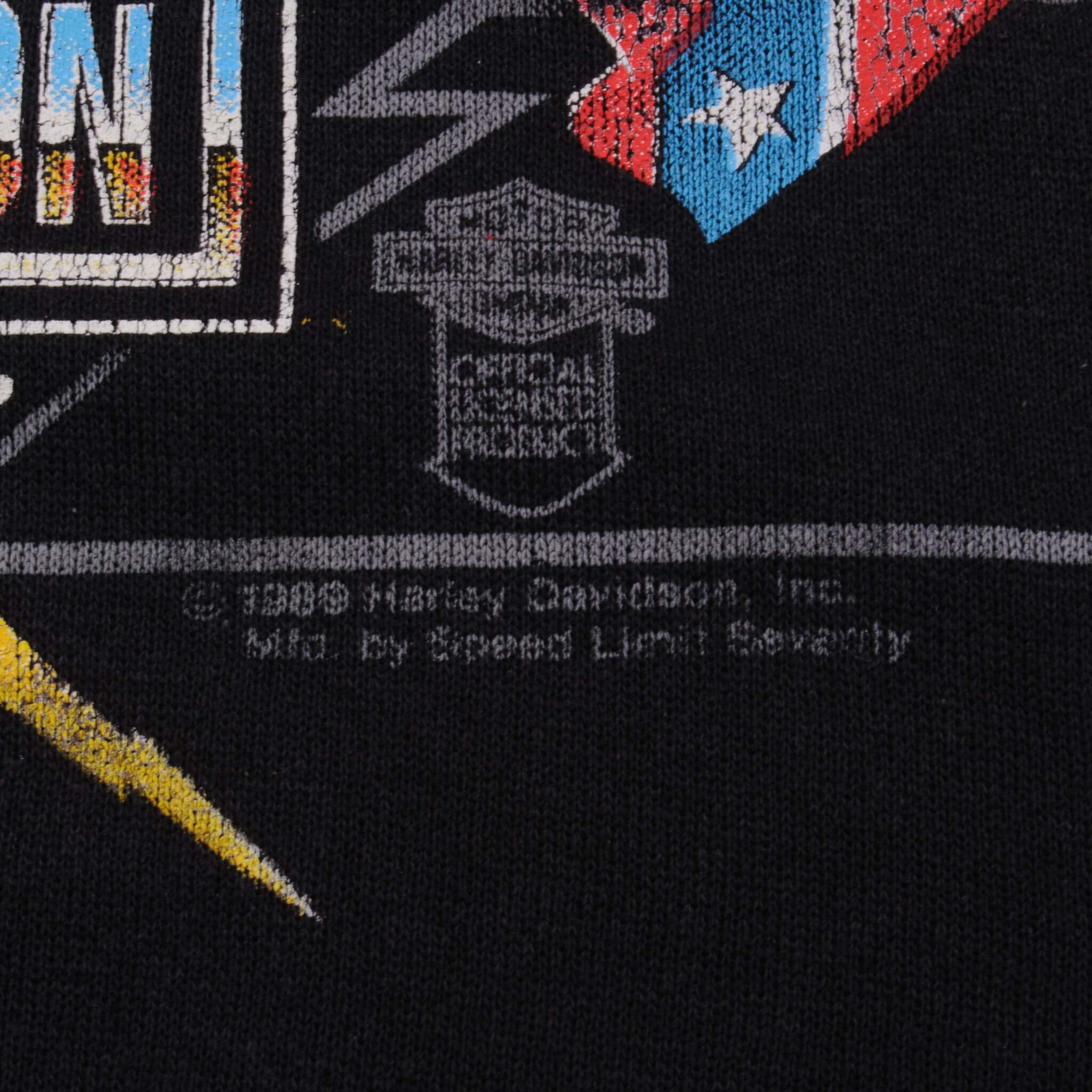 Vintage Harley Davidson Ride With Pride Sweatshirt Size Large Made In USA.