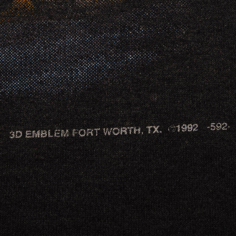 VINTAGE 3D EMBLEM TRUCKERS ONLY TEE SHIRT 1992 SIZE XL MADE IN USA