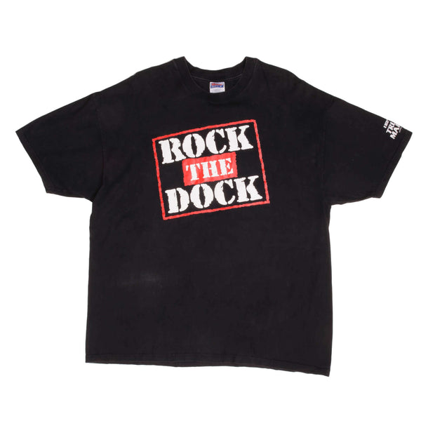 CAMISETA VINTAGE DE VAN HALEN ROCK THE DOCK 1998 TALLA 2XL