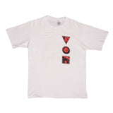 Vintage Vision Streetwear Skateboard 1988 Tee Shirt Size M Made In USA With Single Stitch Sleeves.