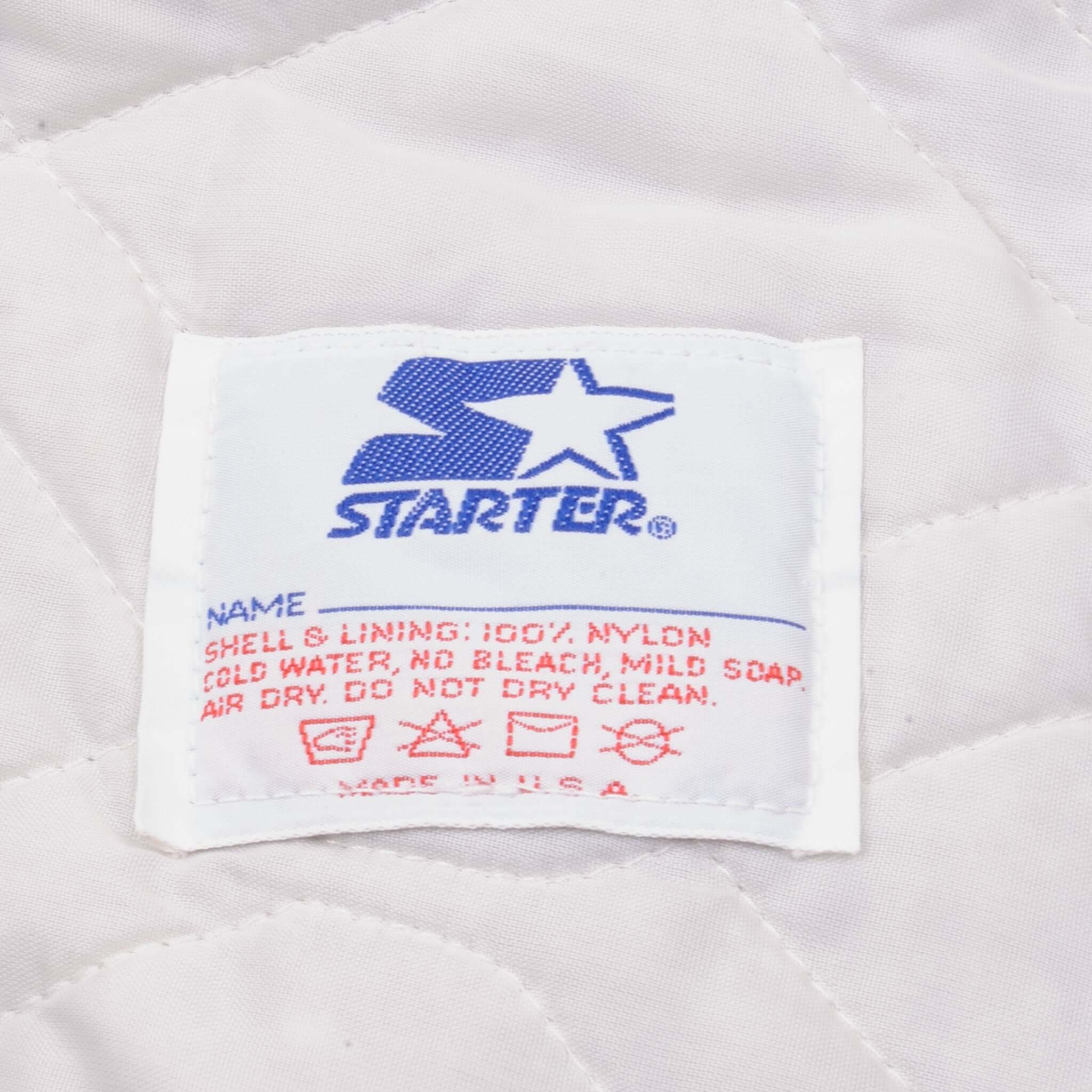 Vintage NFL Raiders Starter Proline Jacket 1990S Size Large Made In Usa