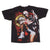 Vintage Original All Over Print Guns N' Roses European Tour 1995 Tee Shirt Size Large With Single Stitch Sleeves