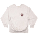 Vintage Champion Reverse Weave Boston College 74-9 Football Sweatshirt Early 1980'S-1990 Size XL Made In USA. GREY