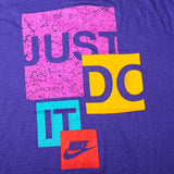 Vintage Nike Just Do It Tee Shirt 1987-1994 Size Medium Made In USA With Single Stitch Sleeves.